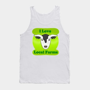 Happy Cow (I Love Local Farms) Tank Top